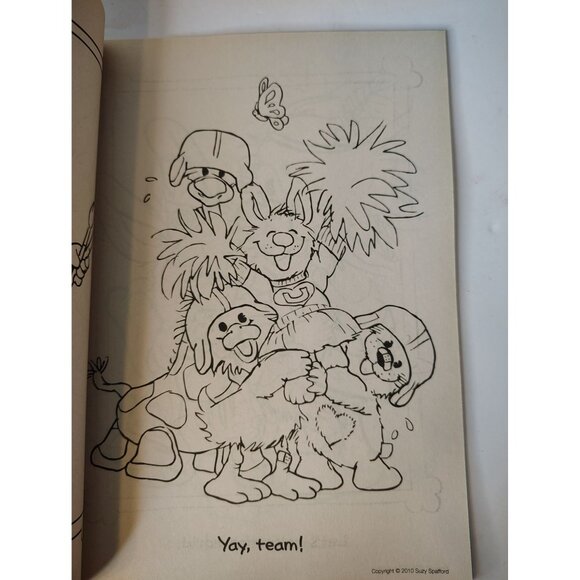 Set of 2 Little Suzy's Zoo Coloring Books Make a Splash 2010 Kids Learning READ - Picture 4 of 7